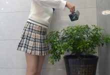 初夏女神 NO.062 双双 改良JK套[125P+1V／4.83GB]-秀人美女