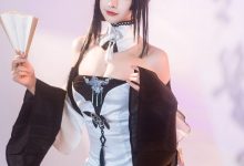 Momoko葵葵 - NO.31碧蓝航线镇海 奇奢花苑 [24P-52MB]-秀人美女