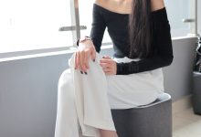 丝慕写真 特写集04 诗晴 - 天鹅绒裤里丝 [75P]-秀人美女