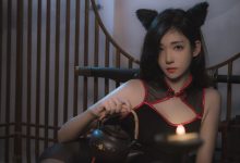 南桃Momoko NO.56 黑旗袍，福利向 [25P-33MB]-秀人美女