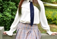 大生模拍 No.004 小蕊 苏格兰情调小短裙 [65P1V-404MB]-秀人美女