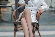 丝慕写真 文欣 - 书店偶遇美腿小姐姐-秀人美女