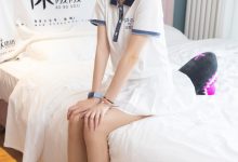 [BoBoSocks袜啵啵]NO.096 小甜豆-板鞋、白棉袜、油亮肉丝[145P+1V／5.30GB]-秀人美女