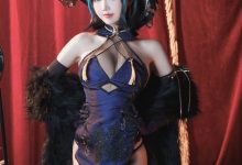 面饼仙儿 柴郡旗袍 [21P+1V-790MB]-秀人美女