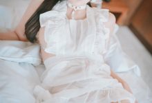 [DJAWA] PIA Sheer Chiffon Apron [66P-89MB]-秀人美女