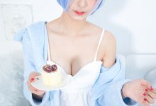 神楽板真冬 — 白丝蕾姆[150P／312MB]-秀人美女