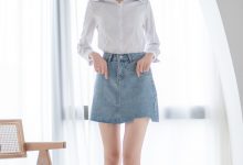 西呱呀呀呀 NO.009 — 牛仔裙 [76P+1V-512M]-秀人美女