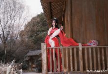 弥音音ww - NO.023 古代红袍[15P-29.64MB]-秀人美女