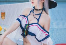 弥音音ww - NO.035 明日方舟-斯卡蒂[12P-158.17MB]-秀人美女