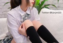 梨瑾瑾 - NO.03 室内JK [25P-354MB]-秀人美女