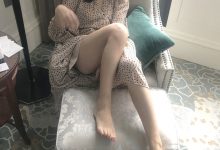 安乔乔 NO.022 酒店连衣裙 [113P+320M]-秀人美女