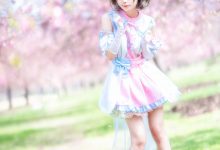 花柒Hana - NO.28 唐可可打歌服 [9P-183MB]-秀人美女