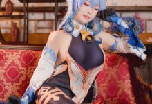 Ely.Ganyu -Genshin Impact [15P-41.8MB]-秀人美女