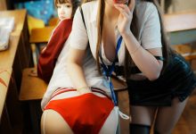 Tina很妖孽呀 - NO.17 双马尾X生与老师 [41P+1V-654MB]-秀人美女