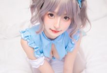 神楽板真冬 — 蓝调女仆[75P／189MB]-秀人美女