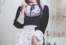 Neko-薇薇 - NO.06 黑色丝绒女仆 [40P-102MB]-秀人美女