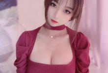 白嫩美少女鬼畜瑶 - 红色毛衣 [50P2V-102MB]-秀人美女