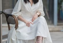 [IESS异思趣向] 2019.01.03 丝享家395：姗姗 - 烈焰红唇白长裙 [84P]-秀人美女