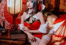 二佐Nisa - NO.151 碧蓝柴郡旗袍 [32P-591MB]-秀人美女