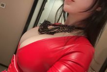 Tik 奶宝milk baby 誘人的紅皮衣 [52P+9V-157MB]-秀人美女