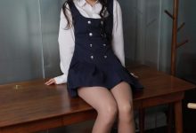 [IESS异思趣向] 2023.01.02 丝享家 1317 婉萍《学苑短裙》[79P-78.6M]-秀人美女