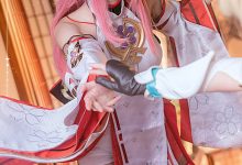 阳炎型小菠萝 - NO.05 八重神子 [17P-95MB]-秀人美女