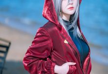 w百合欧皇子w -  明日方舟 轻风 LB01 红 [12P-97MB]-秀人美女