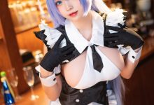 大大卷卷小卷 -  碧蓝航线 花园酒保 [27P-219MB]-秀人美女