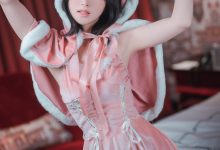 DJAWA Photo –  HaNari Christmas Version_A [43P-948MB]-秀人美女