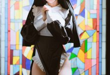 kyokyo沉迷汉堡王 - 修女 [16P-209MB]-秀人美女