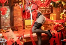 七七娜娜子 - 布莱默顿新春旗袍 [108P+1V-770MB]-秀人美女