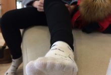 [YJ街拍]005 棉袜裸足[136P+1V-92MB]-秀人美女