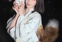 Ely_eee(ElyEE子) NO.124 — Dongitsune Yukata 浴衣狐[26P+1V-131MB]-秀人美女