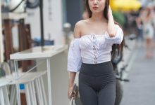 都市丽人玲玲街拍秋日恋语【套图+视频-21.5G】-秀人美女