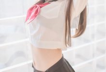 白金Saki写真 – 水手 [37P]-秀人美女