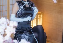 [Cosplay]疯猫ss -穹妹旗袍 [24P]-秀人美女