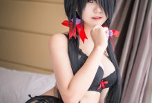 [Cosplay]Coser女神 Yoko宅夏Cos - 狂三内衣 [30P]-秀人美女