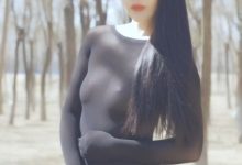 [妖精社视频] 2020.07.04 H2020 《美琪老师傅-无缝黑色连身》 [1V-175M]-秀人美女