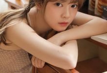 双马尾美女清新文艺写真图片-秀人美女
