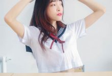水手服美女白嫩诱人写真图片-秀人美女