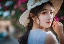 清新美女温婉迷人写真图片-秀人美女