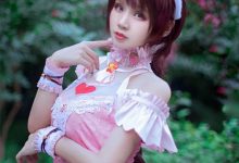 斗罗大陆可爱甜美小舞cosplay图片-秀人美女