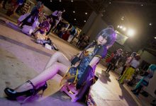 甜美可爱洛天依cosplay图片-秀人美女