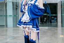 美少女雷姆半次元cosplay图片-秀人美女