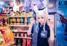 可爱俏皮萝莉控碧蓝航线舰娘cosplay图片-秀人美女