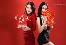 [Ligui丽柜]HD视频 2021.02.11 双生花-欲饺迎春 甜甜&凉儿 [MP4-400MB]-秀人美女