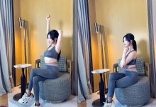 利世诱人灰丝拍摄花絮 [105P+1V-1.84G]-秀人美女