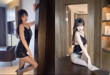 林星阑感魅惑黑丝拍摄花絮 [1V-1.3G]-秀人美女