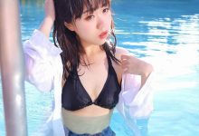 泳衣美女性感夏日湿身诱惑写真-秀人美女