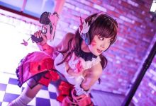守望先锋DVa爆乳美胸cosplay图片-秀人美女